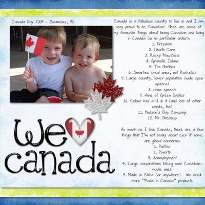 We ♥ Canada