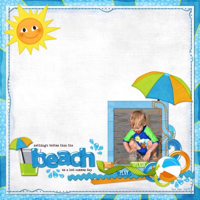 Beach on a Summer's Day