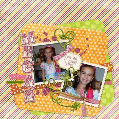 Megan's First Day 2007
