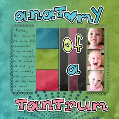 Anatomy of a Tantrum
