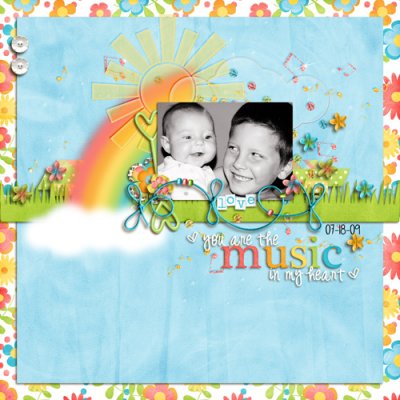 You are the music in my heart