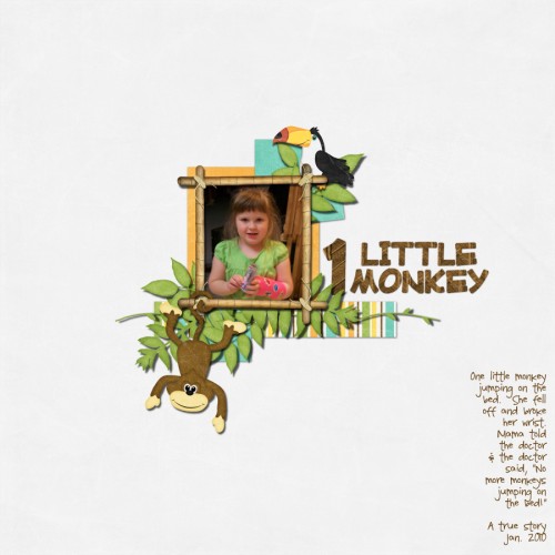 1 Little Monkey