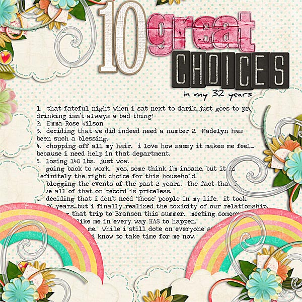 10 great choices
