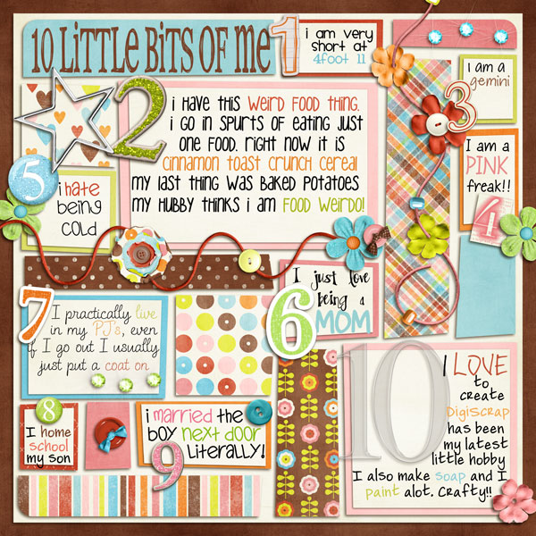 10 Little Bits about Me