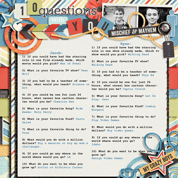 10 Questions with You