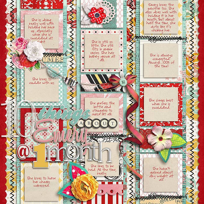 10 Things About Emery at 1 Month