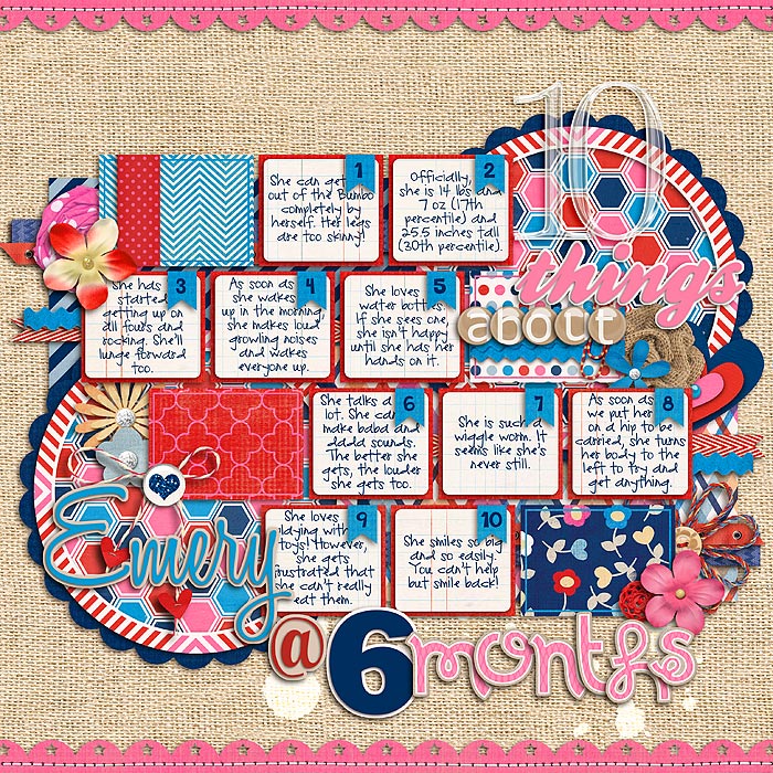 10 Things About Emery at 6 Months