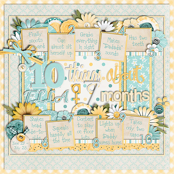 10 Things at 7 Months
