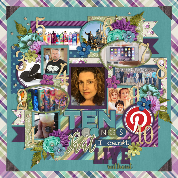 10 Things I Can't Live Without - April Bingo Challenge