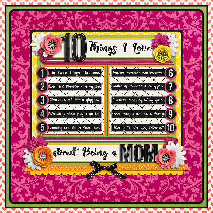 10 Things I Love about Being a Mom