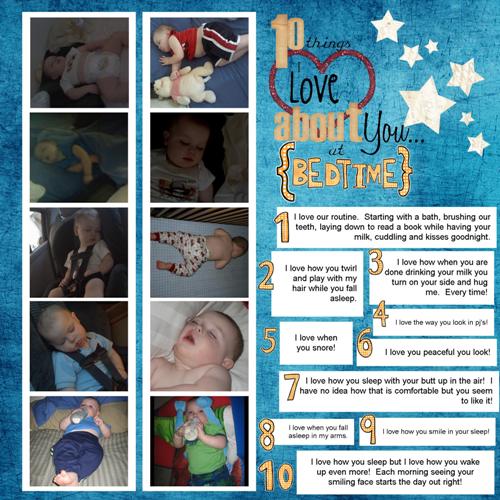 10 Things I Love About You at Bedtime