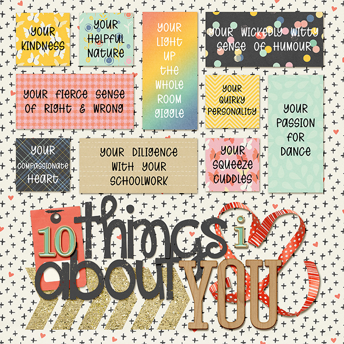 10 things I love about you