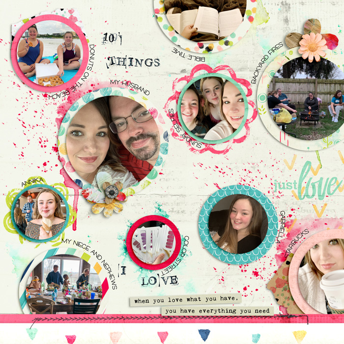 10 things I love