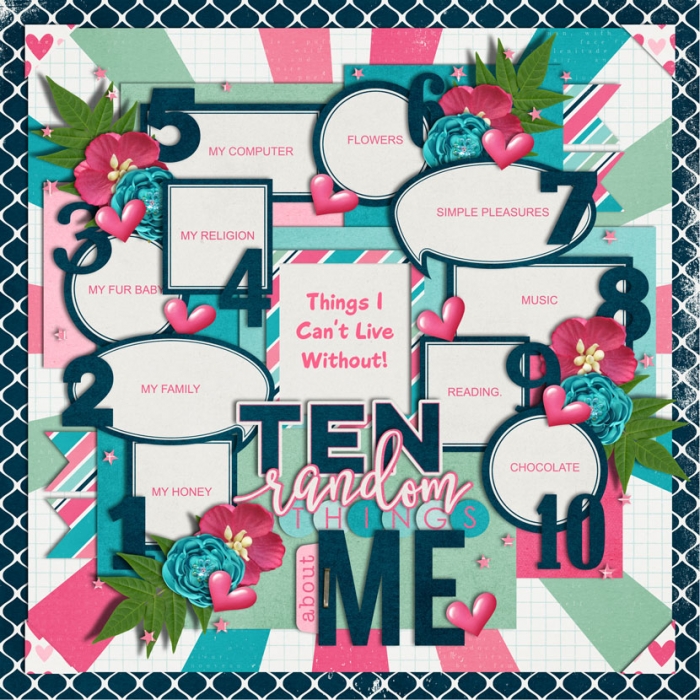 #10 TOP 10:  THINGS YOU CAN'T LIVE WITHOUT