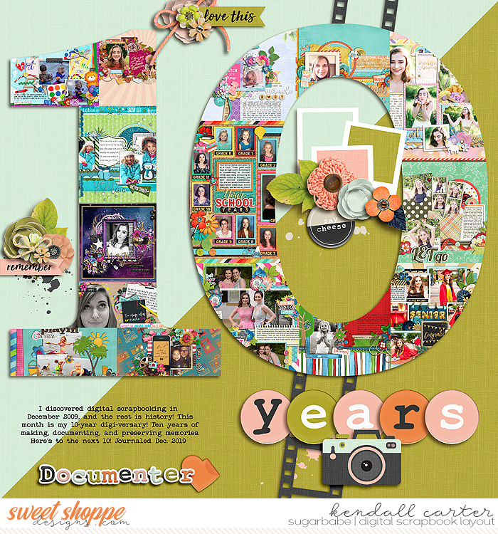 10 Years of Digital Scrapbooking