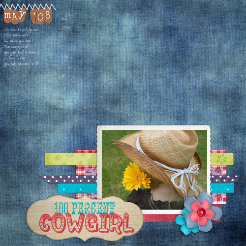 100 % Cowgirl