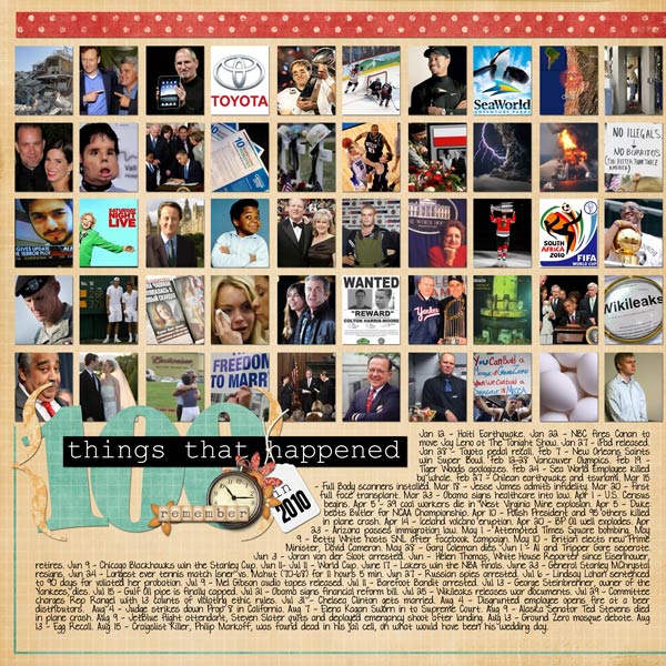 100 things that happened in 2010, pg 1