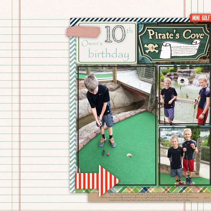 10th Bithday Mini Golf