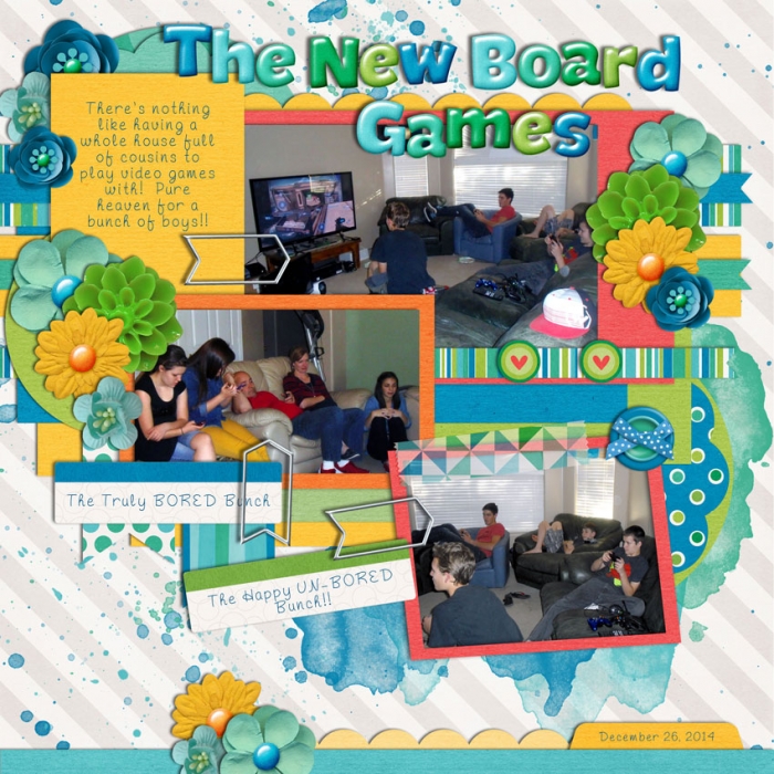 #11 BE INSPIRED:  BOARD GAMES