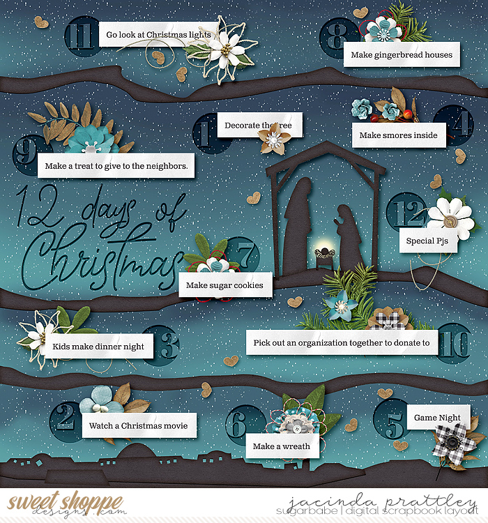 12 days of Christmas Advent
