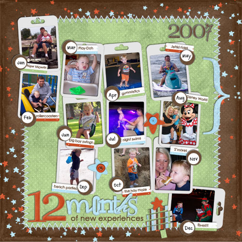 12 Months of New Experiences