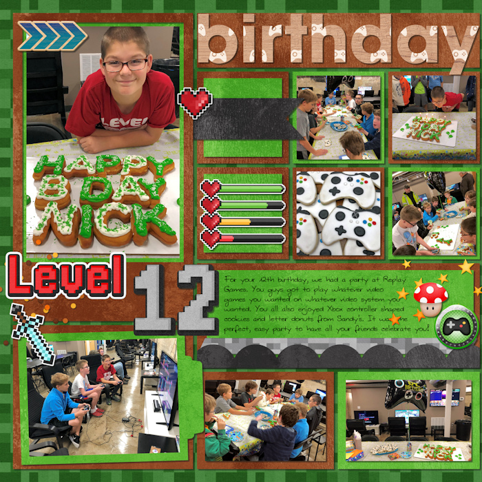 12th Birthday Party Page 1
