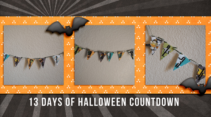 13 Days of Halloween Countdown Banner