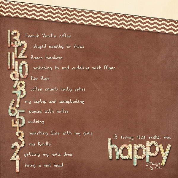 13 Things That Make Me Happy