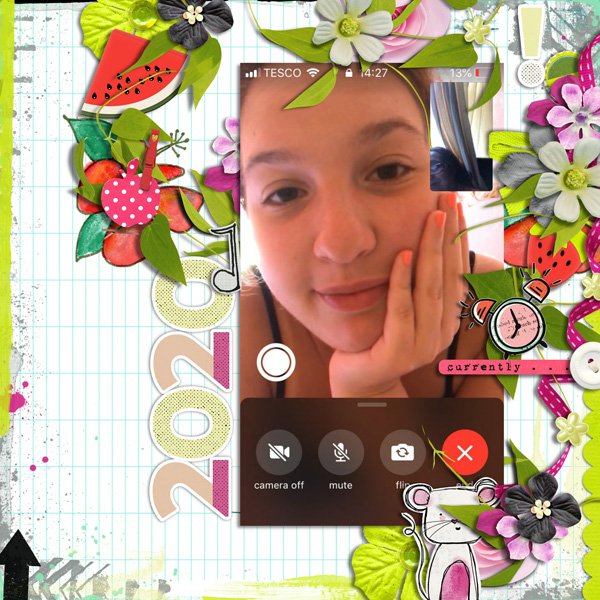 #14 Currently {Face Timing}