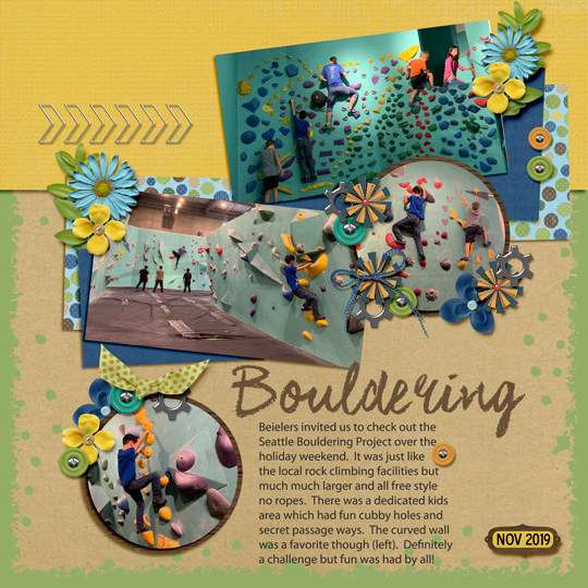 14th Bday Challenge: One 4 the Books template challenge