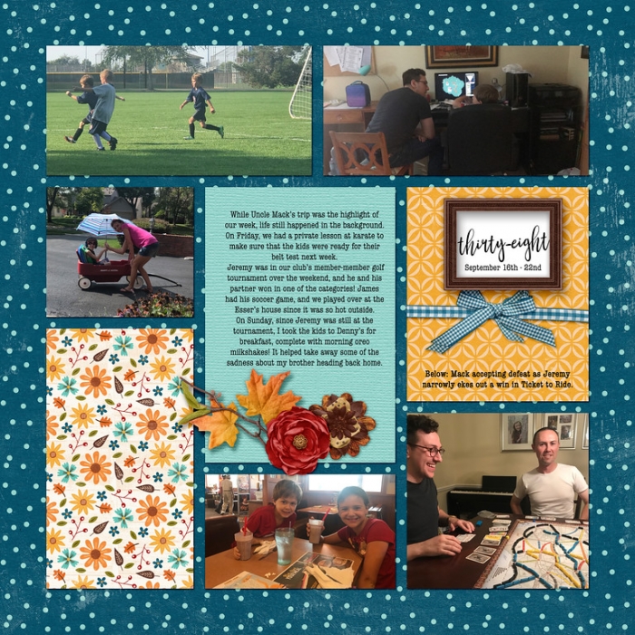 #15 Color: Week 38 page 1