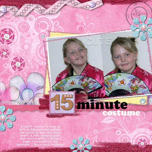 15 minute costume