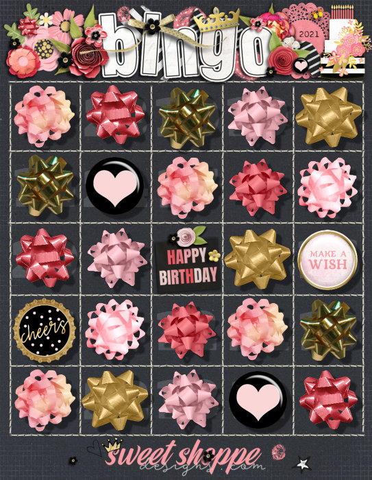 15th Birthday Bingo