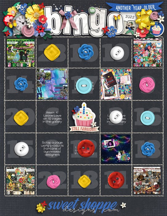 16th Birthday Bingo