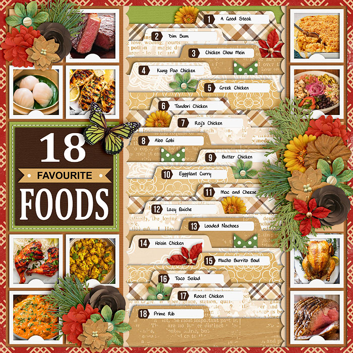 18 Favourite Foods