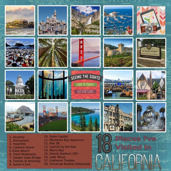 18 Places in California