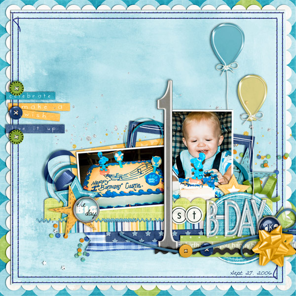 1st Birthday Cake