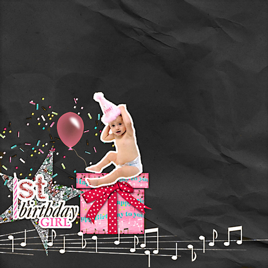 1st Birthday Girl