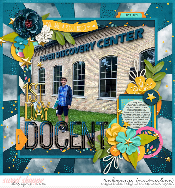 1st day as docent