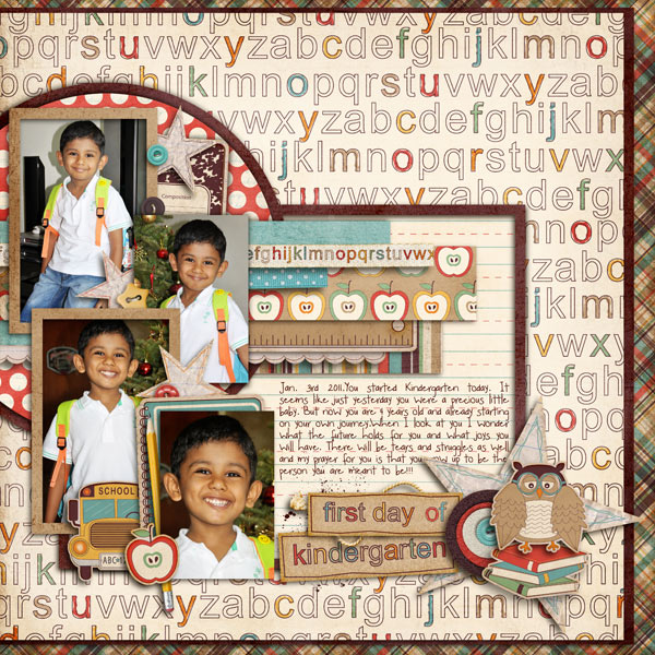 1st Day of Kindergarten