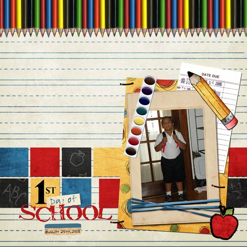 1st day of school