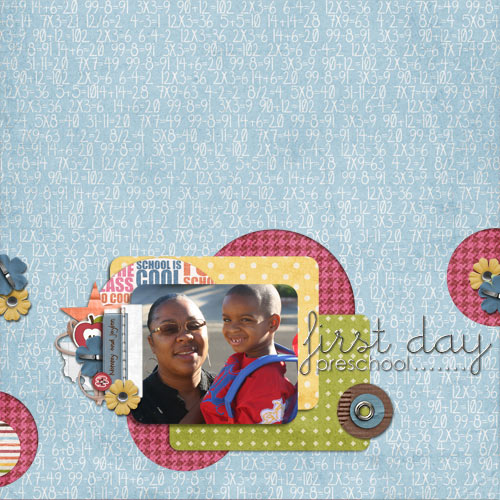1st Day PreK-J&Mommy
