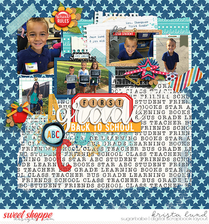 1st Grade First Day