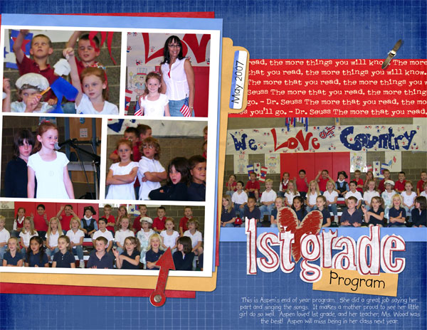 1st Grade Program