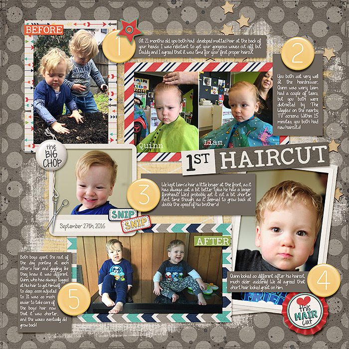 1st Haircut