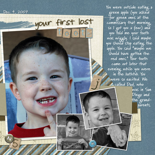 1st Lost Tooth