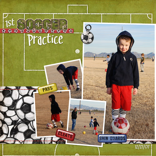1st Soccer Practice