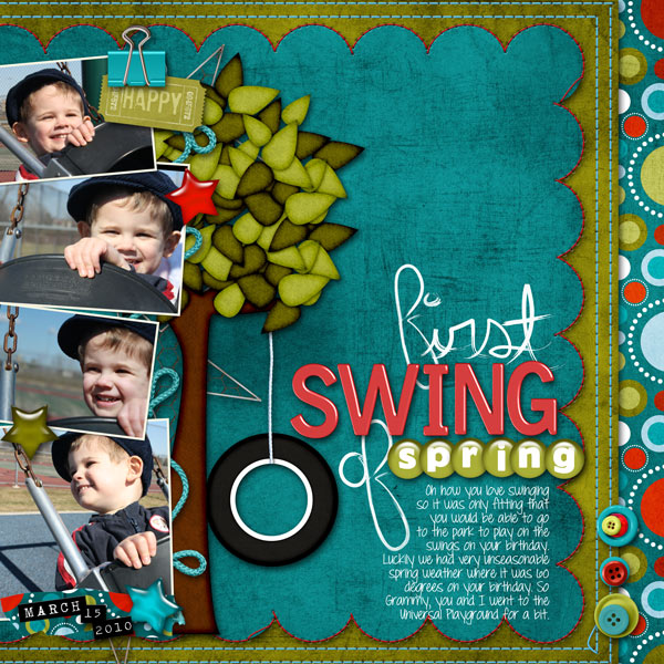 1st swing of spring