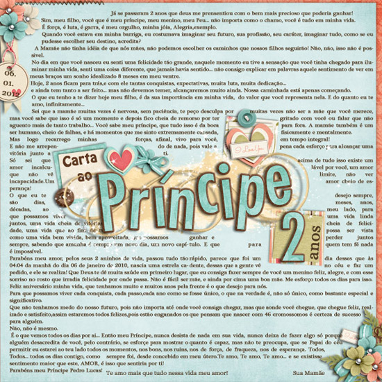 2 anos meu prncipe!