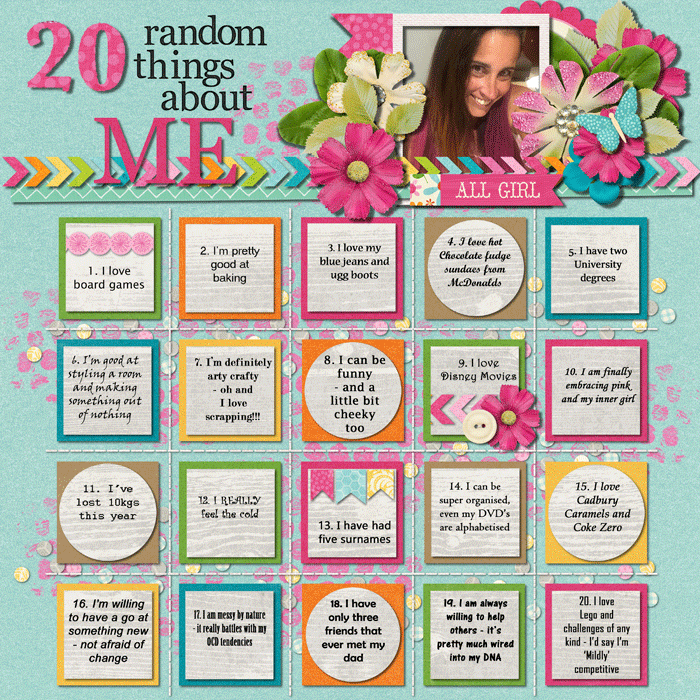 #20 - All About Me